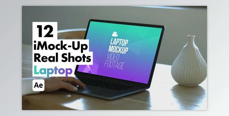 iMock-Up Real Laptop (Videohive 51760858) - AE Project