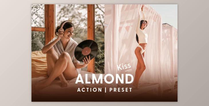 Almond Kiss – Actions & Presets