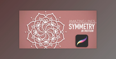 Amazing Lines: Symmetry in Motion with Procreate