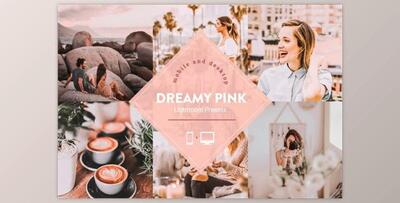 Dreamy Pink Lightroom Presets By FilterFabric (Mob, Desk)