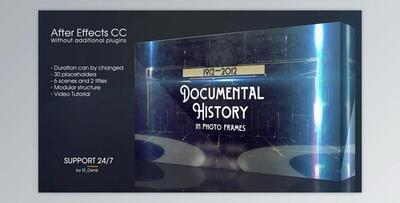 Documental History (Videohive 39472473) - AE Project