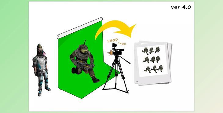 Unity Asset - Animation Baking Studio (3D to 2D) v4.0.1