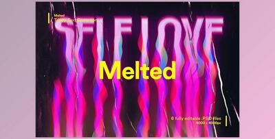 CreativeMarket – Melted – Trippy Text Distortions 5194163