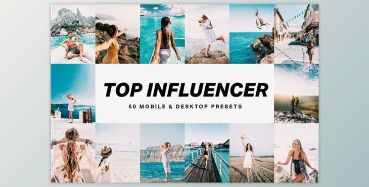 50 Top Influencer Lightroom Presets
