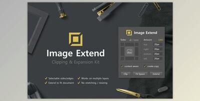 Image Extend – Clip & Expand Kit (PDF, ZXP)