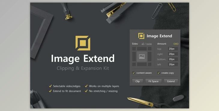 Image Extend – Clip & Expand Kit (PDF, ZXP)