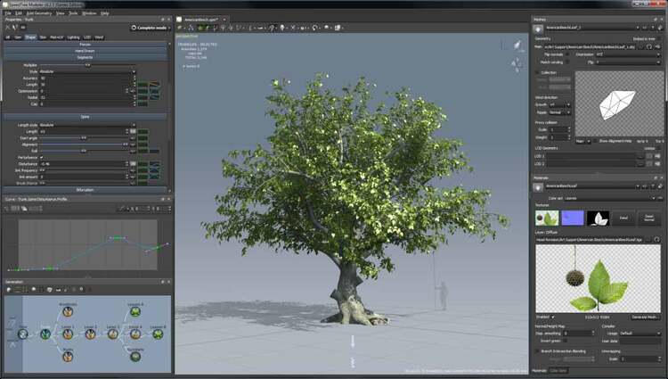 SpeedTree Modeler Enterprise 10.0.1 Win/macOS/Linux