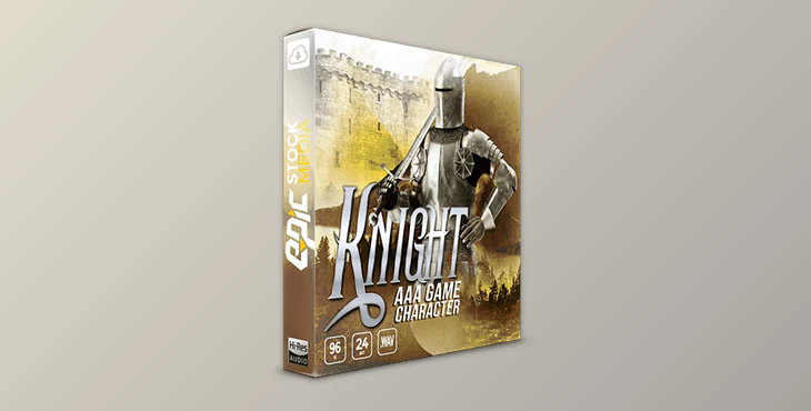 Epic Stock Media AAA Game Character Knight WAV