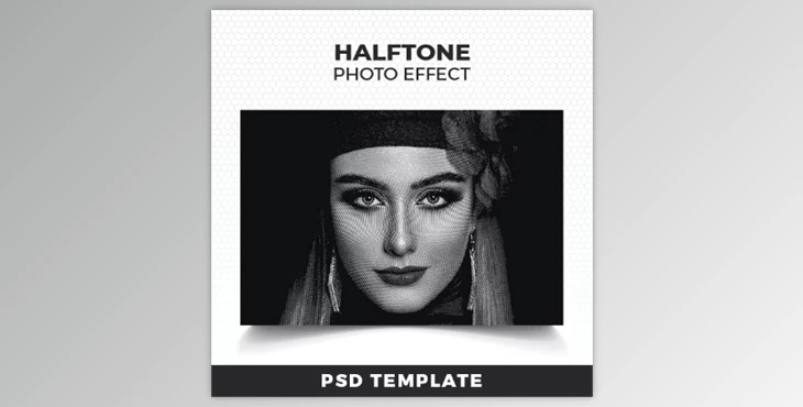 Halftone Photo Effect Template GraphicRiver - 36421159