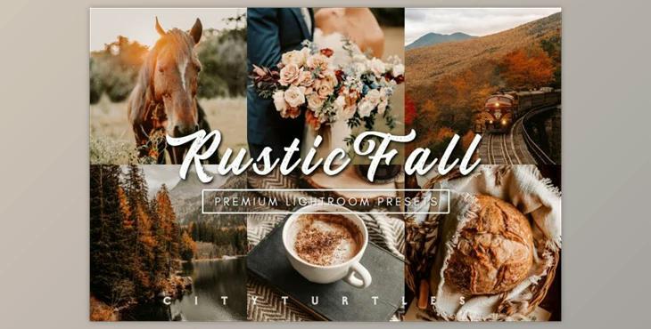Rustic Fall Moody Lightroom Presets By CityTurtles (Mob, Desk) CreativeMarket 6463051