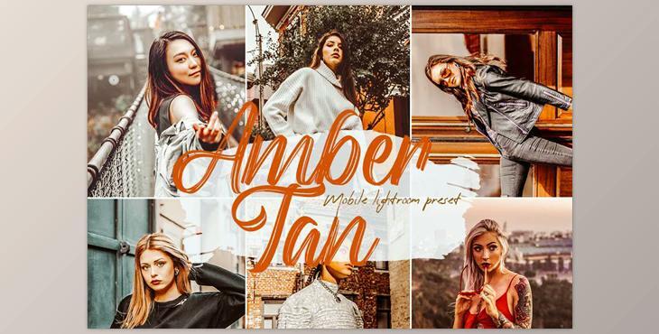 Amber Tan Lightroom Presets CreativeMarket-5736667 (XMP, DNG)