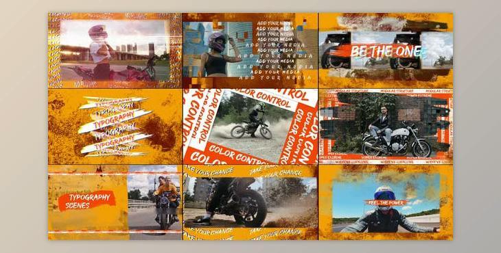 Grunge Moto (Videohive 43430087) - AE Project