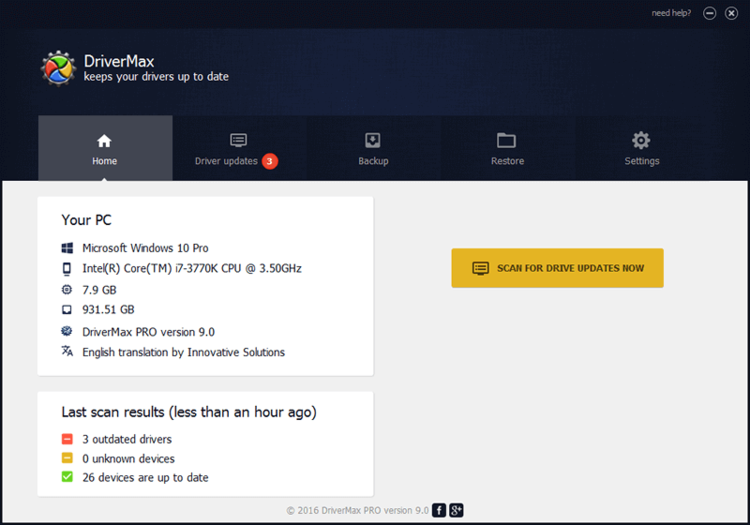 DriverMax Pro 16.18.0.22