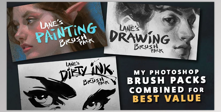 Lanes Master Pack PS Brushes