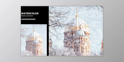 Watercolor Photo Effect - JH43A2L