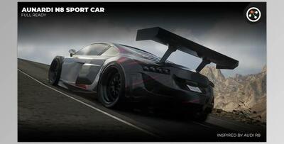 Unreal engine - Aunardi N8 Drivable CAR v5.3