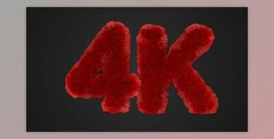 Hairy Text Typeface (Videohive 11241766) - AE Project