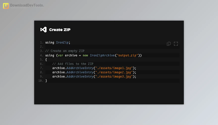 IronZIP for .Net v2025.5.2 (13 May 2025) + CRACK