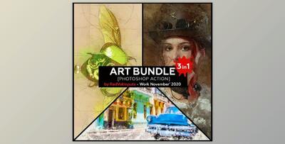 GraphicRiver Art Bundle Photoshop Action – 29342729
