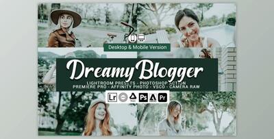 Dreamy Blogger Lightroom Presets By DreamColor