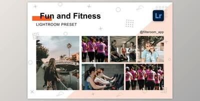 Fun & Fitness – Lightroom Presets By Uno Creative Studio