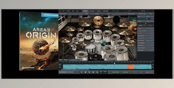 Toontrack Area 33 Origin SDX (MIDI)