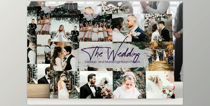 CreativeMarket – The Wedding Lightroom Presets 5270503