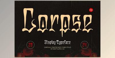 CS Corpse – Chicano Graffiti Font Creative Market - 288571968