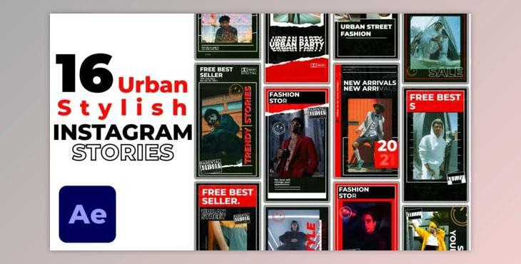 Urban Stylish Instagram Stories (Videohive 34193565) - AE Project