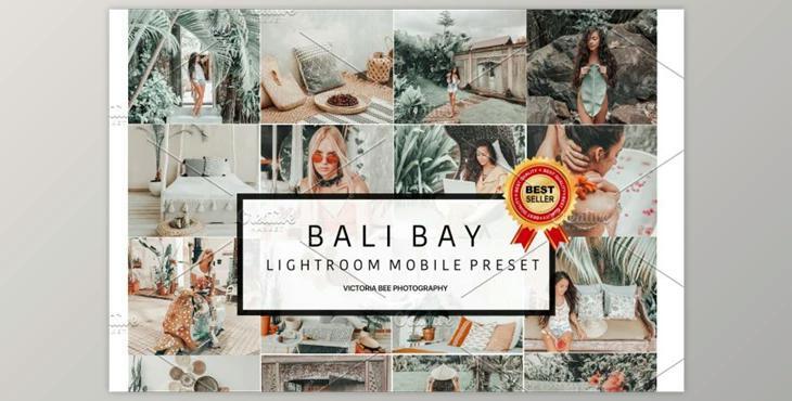 5 Mobile Presets BALI BAY (DNG, Zip, PDF)