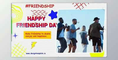 Best Friends Celebrate Friendship Day Slideshow (Videohive 39504543) - AE Project