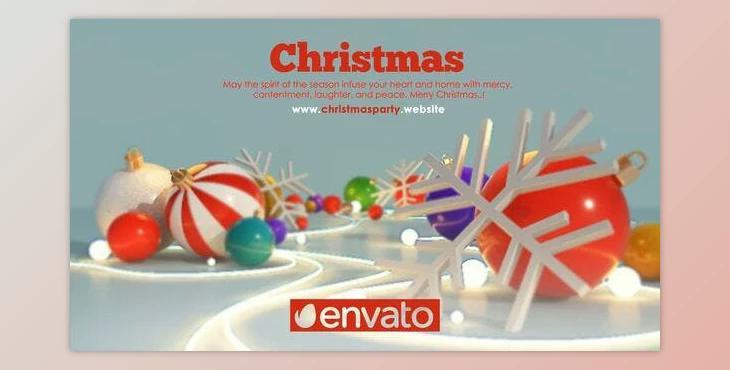 Christmas Invitation Card (Videohive 49498839) - AE Project