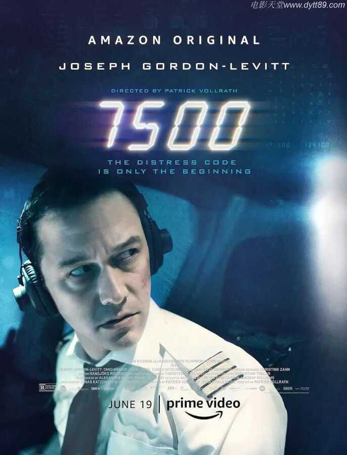 2019年欧美5.3分惊悚剧情片《高空7500》BD中英双字