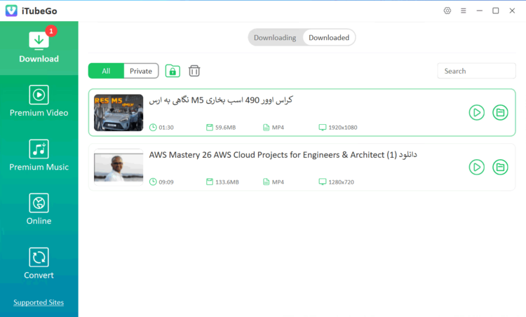 iTubeGo YouTube Downloader 10.2.3 Win / 10.3.0 macOS