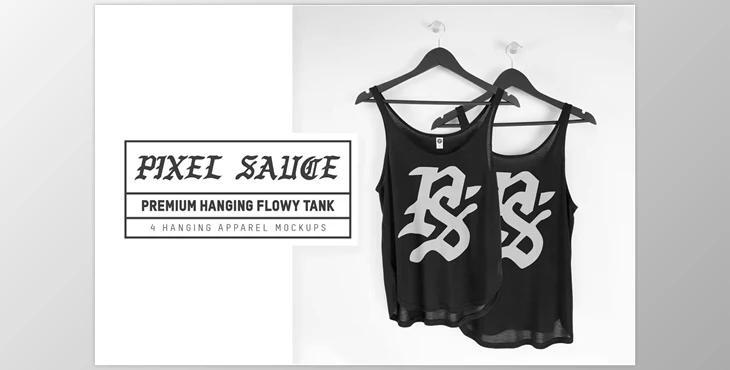 Hanging Women’s Flowy Tank Mockups CreativeMarket – 3432301