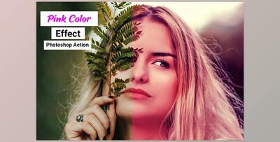 Pink Color Effect Photoshop Action CreativeMarket-4910888 - Includes ATN
