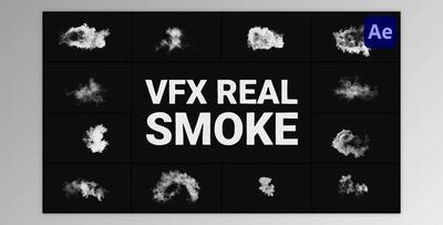 VFX Real Smoke for After Effects (Videohive 48632972) - AE Project