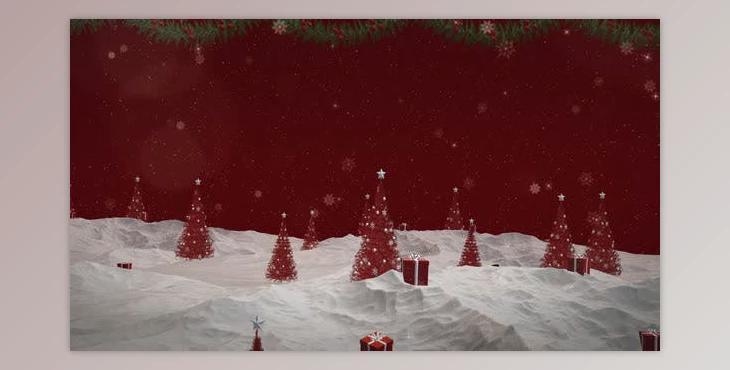 Christmas Events Snowflakes 4K (Videohive 29543248) - AE Project