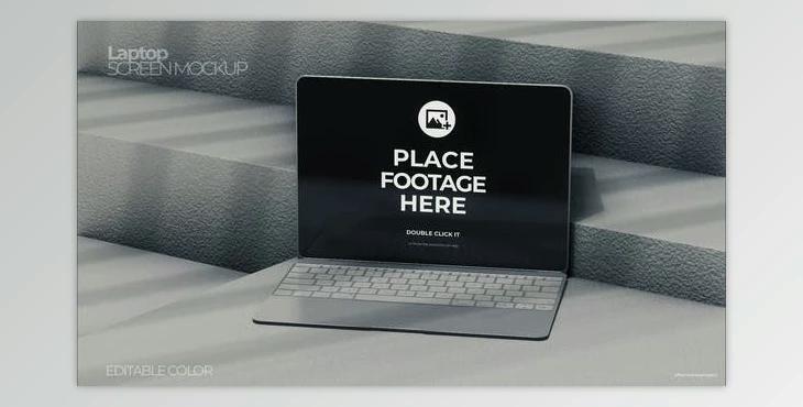 Laptop Screen Mockup (Videohive 48020036) - AE Project