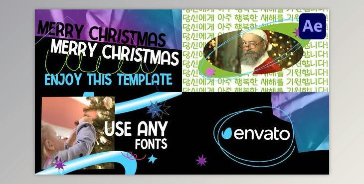 Stylish Christmas Slides for After Effects (Videohive 48998510) - AE Project