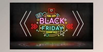 Neon Product Sale Promo (Videohive 49390204) - AE Project