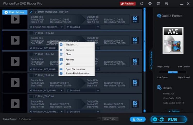 WonderFox DVD Ripper Pro 23.8