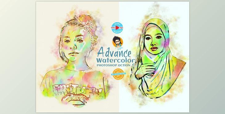 Advance Watercolor Effect CreativeMarket-6519258 (ATN)