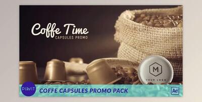 Coffe Capsules Promo Pack (Videohive 40727963) - AE Project