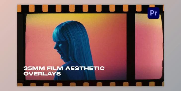 35mm Film Aesthetic Overlays (Videohive 51927262)