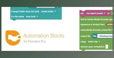 Aescripts Automation Blocks for Premiere Pro v1.1.004