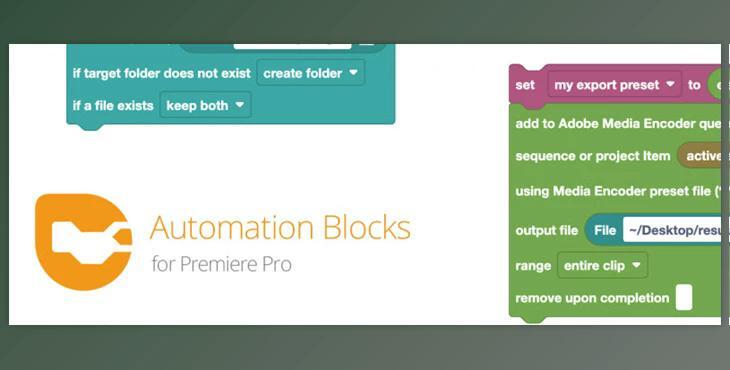 Aescripts Automation Blocks for Premiere Pro v1.1.004