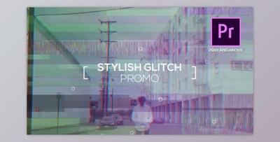 Stylish Glitch Opener (Videohive 22729435) - PR Project
