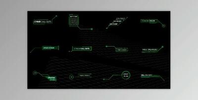 Cyber Callout Titles (Motionarray 855968) - AE Project