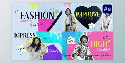 Fashion Concept Slideshow for After Effects (Videohive 43235198) - AE Project